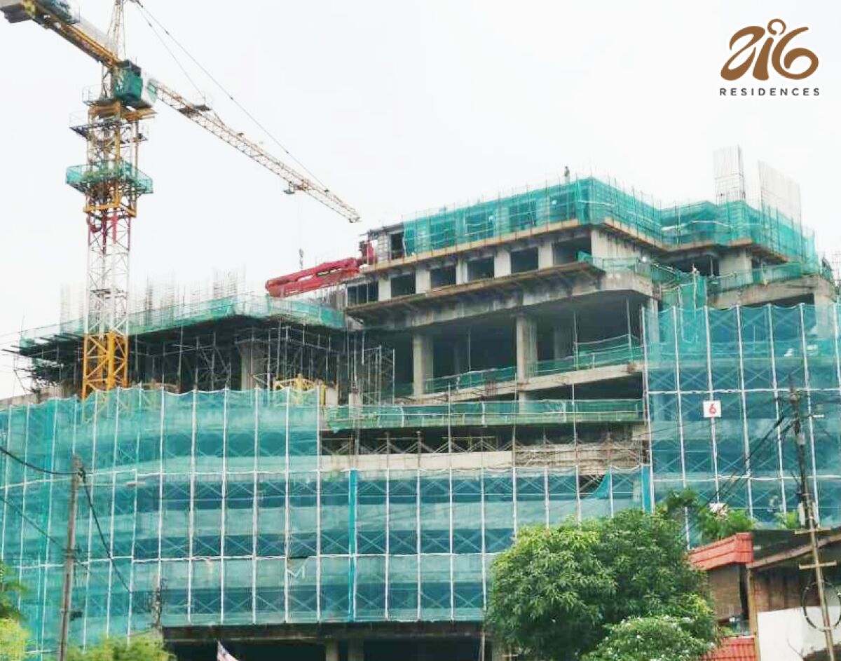 216 Residences progress image (official source)