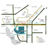 The Goodwood Residence location map from official brochure
