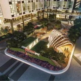 Kuchai Sentral central courtyard and retail plaza, official developer render (Menta Group)