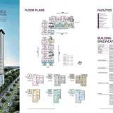 Southbank Residence floor plan sheet from official brochure